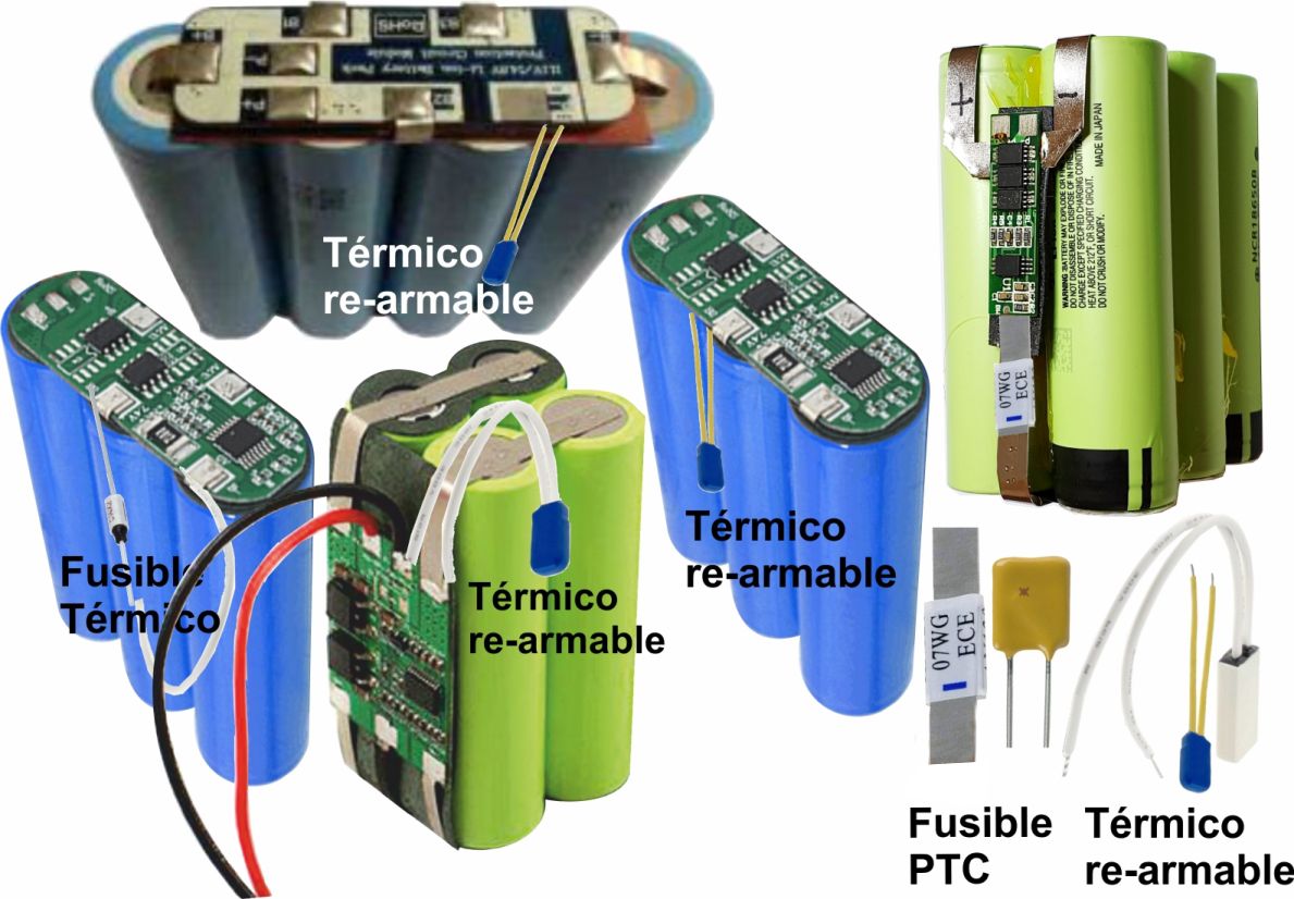 un Pack de de Litio - Fácil Electro Baterías, Componentes, Electrónica, Tecnología, Electrónica