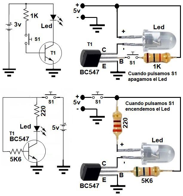 Transistores - Fácil Electro Electrónica, Tecnología, Trucos